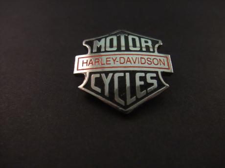 Harley-Davidson Motor Cycles logo zwart rode band